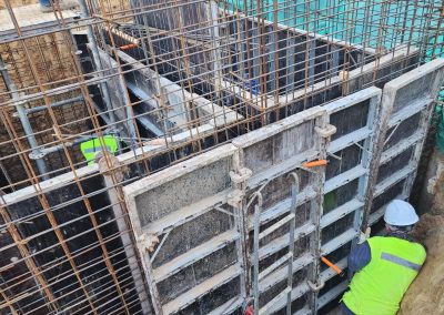 Trabajo en obra de edificación