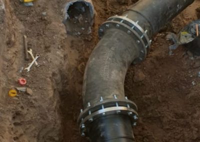 Tubería subterránea